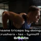 build insane triceps by doing skull crushers - laz - tymoff