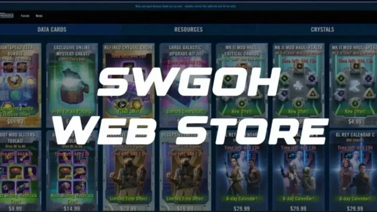 swgoh web store