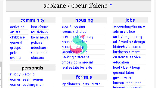 craigslist spokane