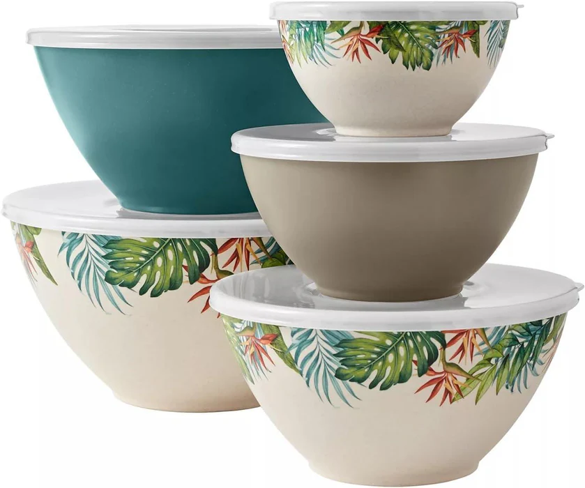 bamboo fiber bowls vs melamine bowls