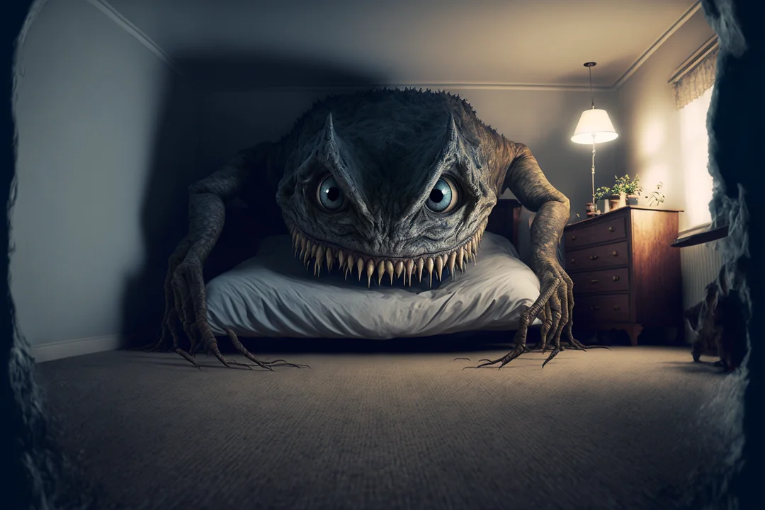 monster under the bed