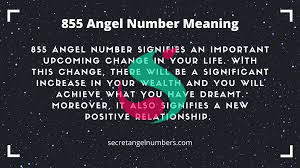 855 angel number