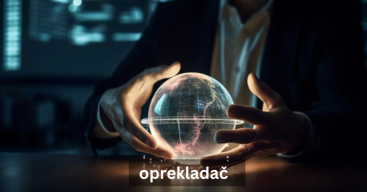 oprekladač