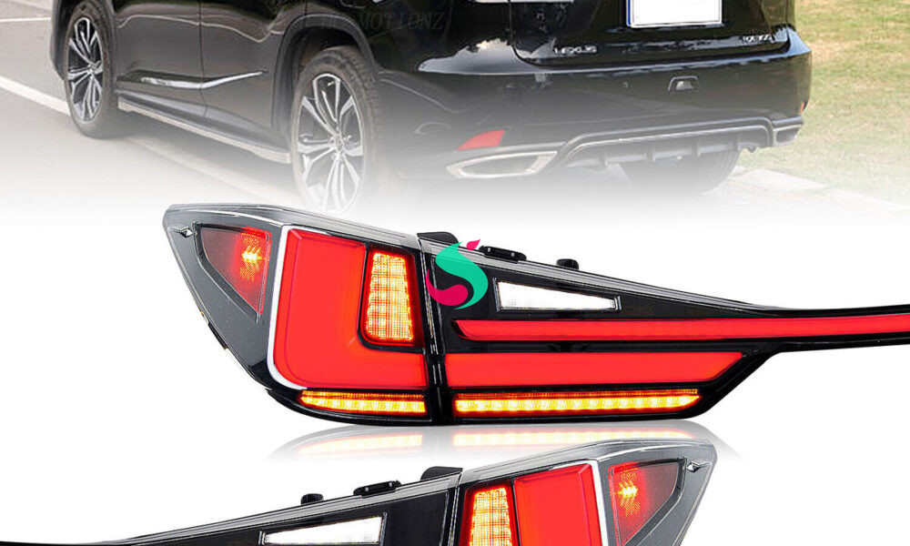 full led tail lights assembly for lexus rx450h 2012