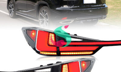 full led tail lights assembly for lexus rx450h 2012