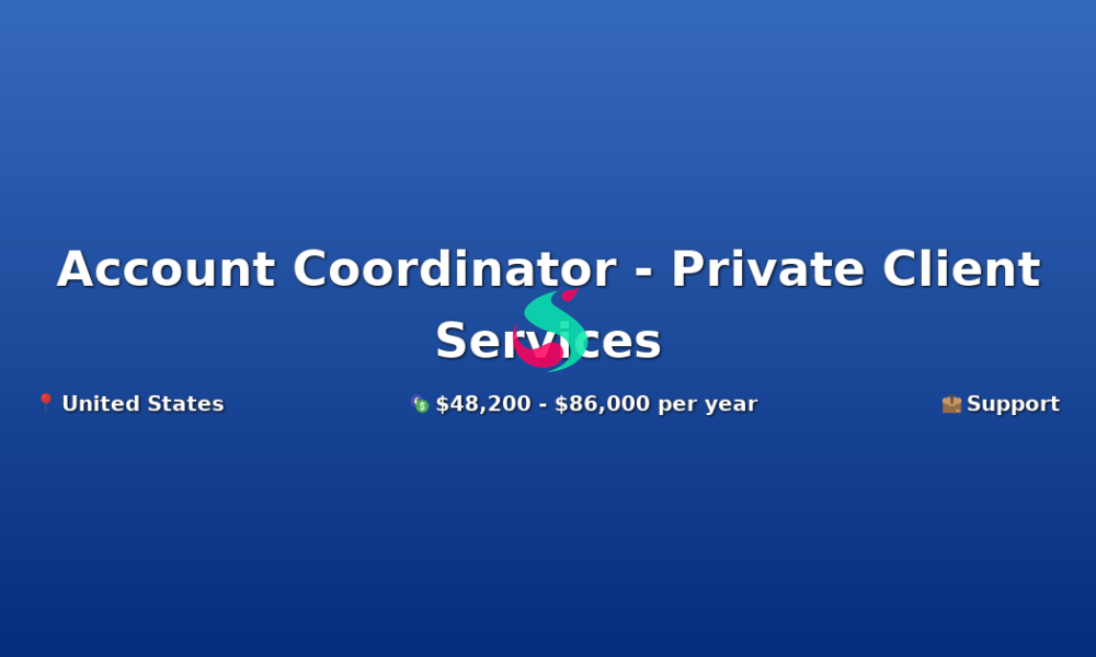 pr agency united states account coordinator