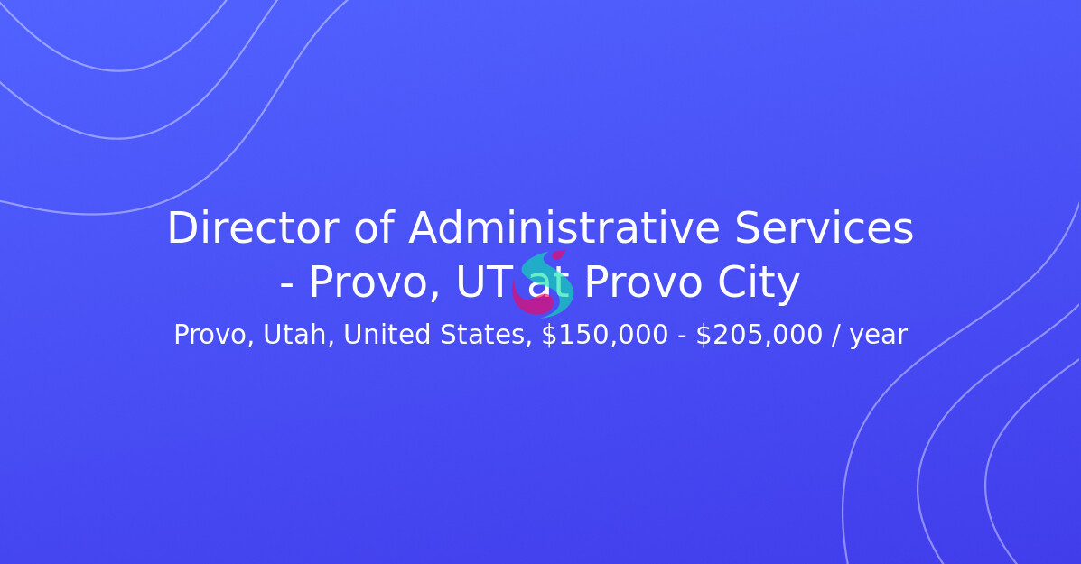provo city jobs