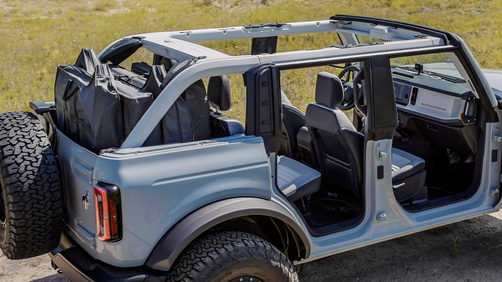 bronco with removable top